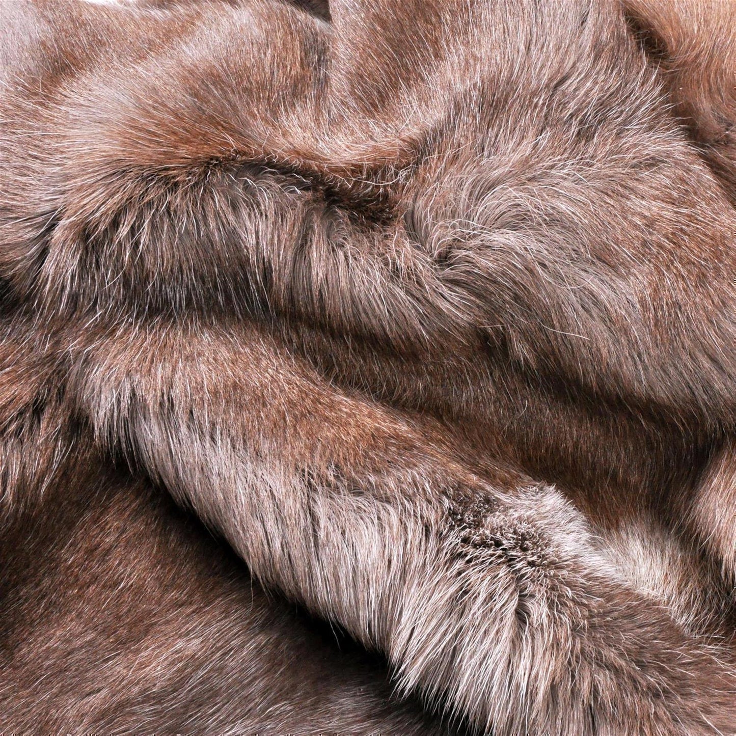 Rentierfell original aus Skandinavien, dunkel, XXL (150-160 cm)