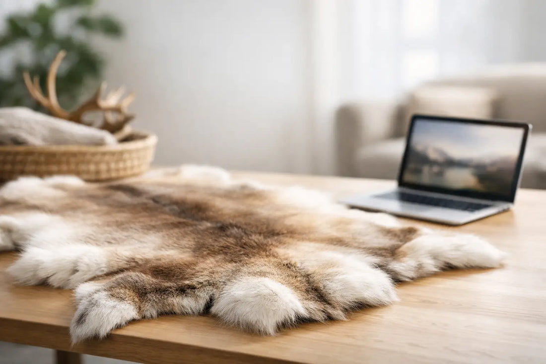 Rentierfell online kaufen - worauf es ankommt