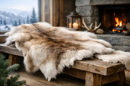 Echtes Rentierfell aus Skandinavien kaufen