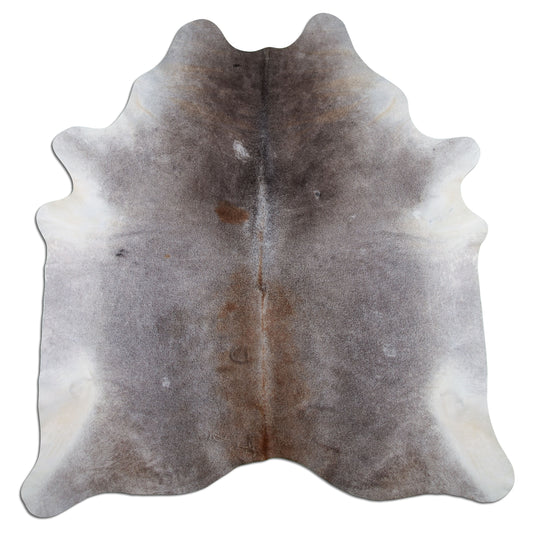 Kuhfell  - L210 x B210 cm - grau