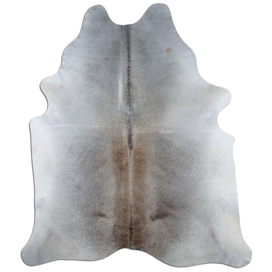 Kuhfell  - L215 x B185 cm - grau