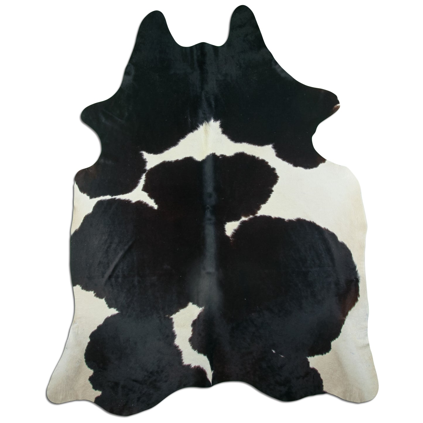 Kuhfell  - L240 x B182 cm - schwarz weiß