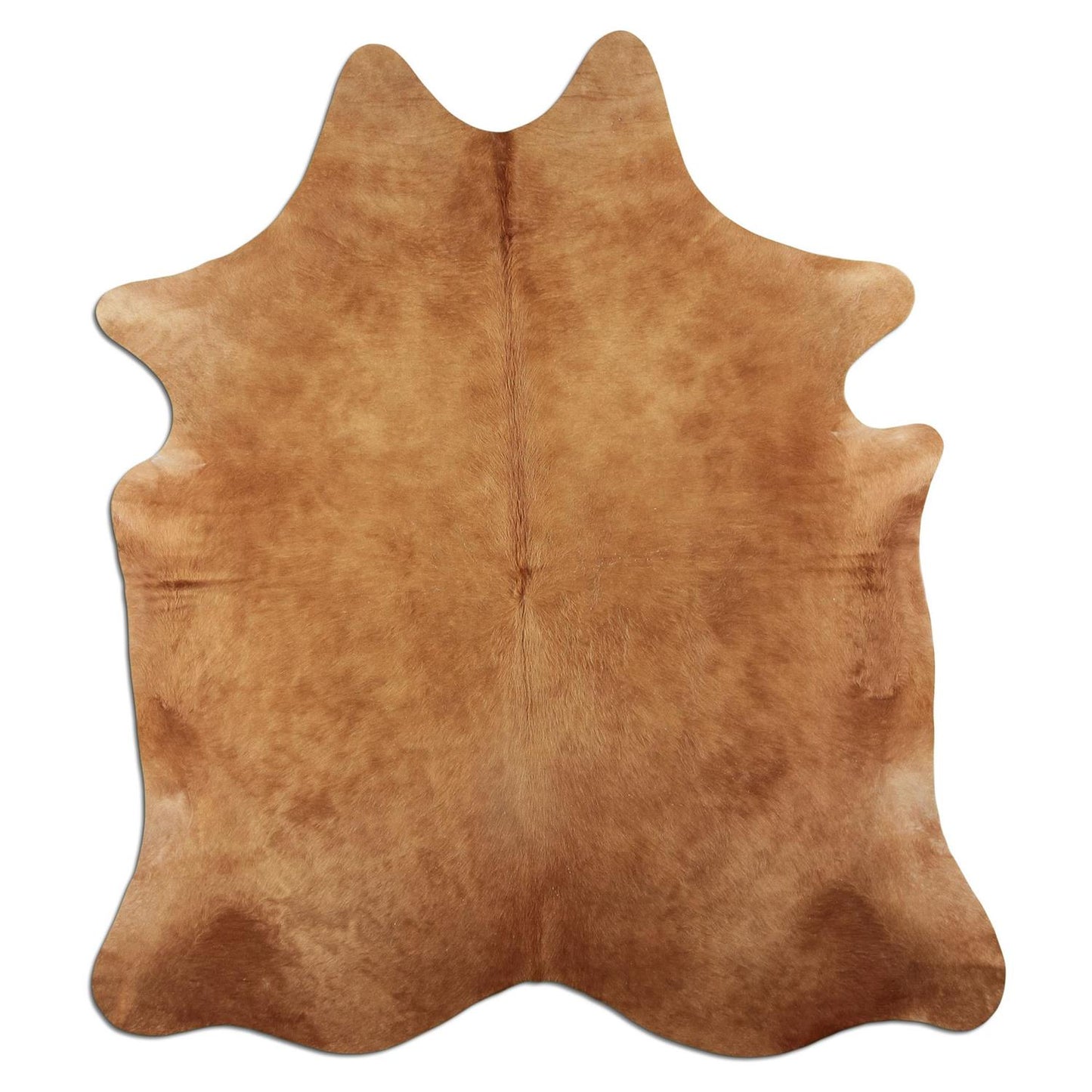 Kuhfell Teppich - L210 x B180 cm - karamell braun