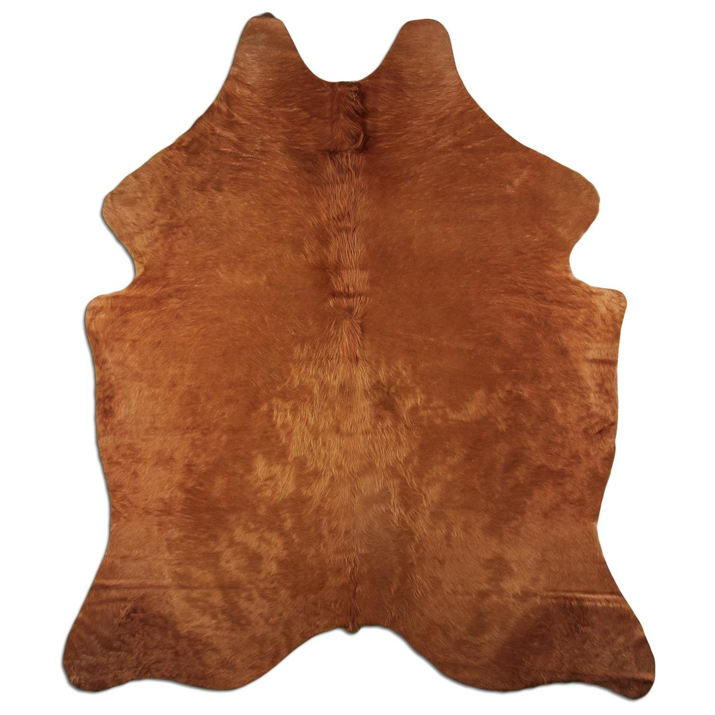 Kuhfell Teppich - L220 x B185 cm - karamell braun