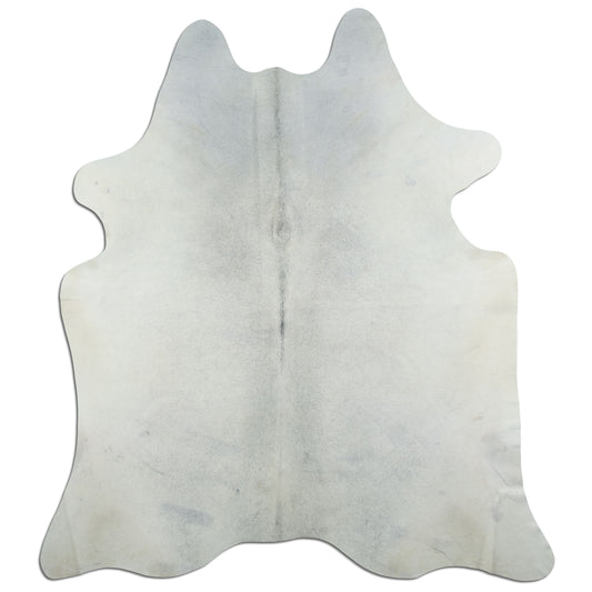 Kuhfell Teppich - L210 x B183 cm - grau