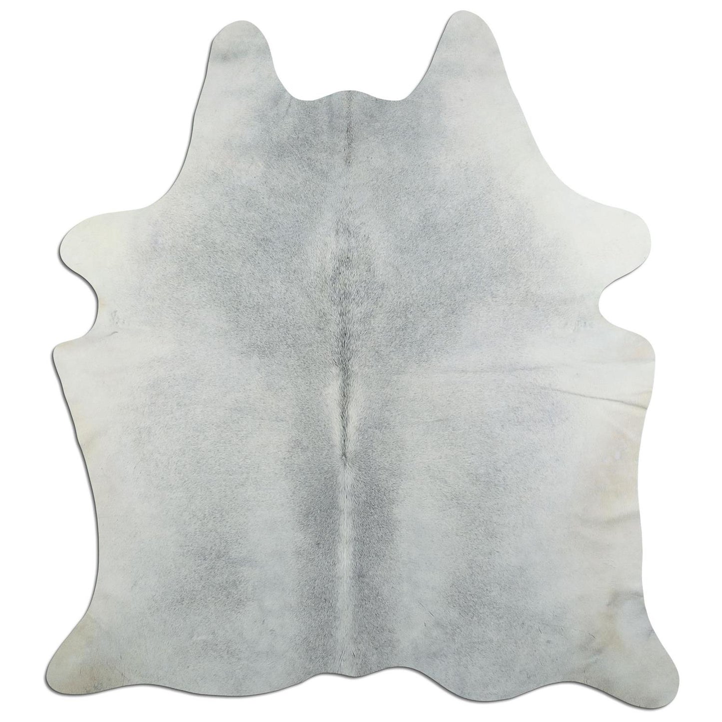 Kuhfell Teppich - L180 x B170 cm - grau