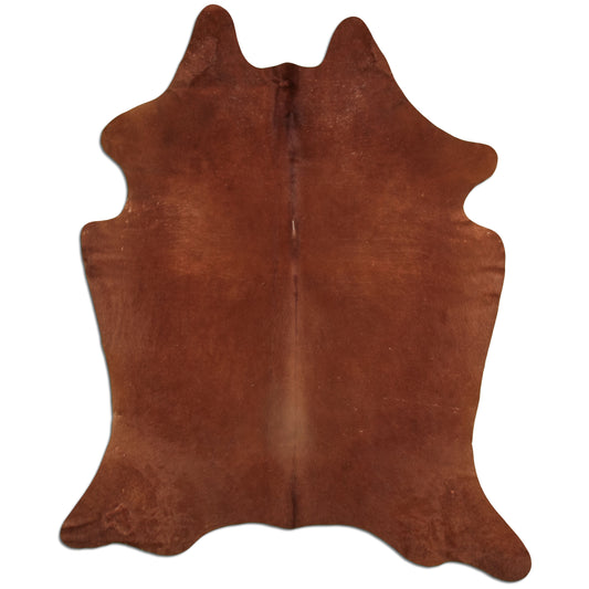 Kuhfell Teppich - L210 x B180 cm - braun
