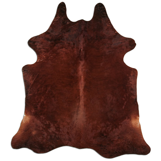 Kuhfell Teppich - L210 x B180 cm - brauun