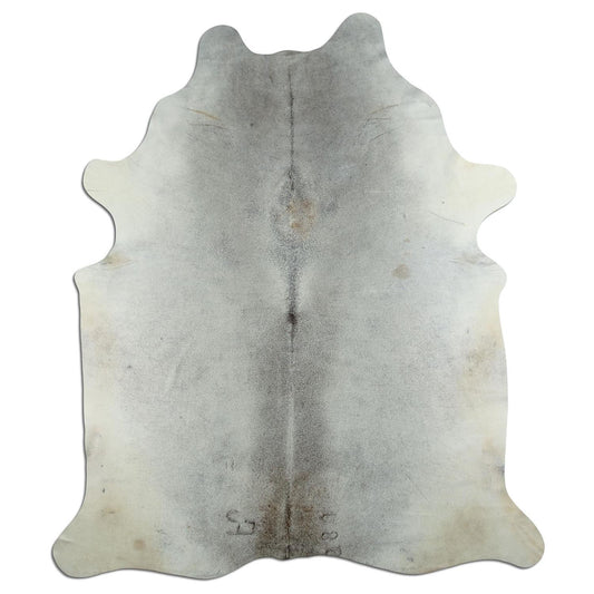 Kuhfell Teppich - L220 x B190 cm - beige weiß