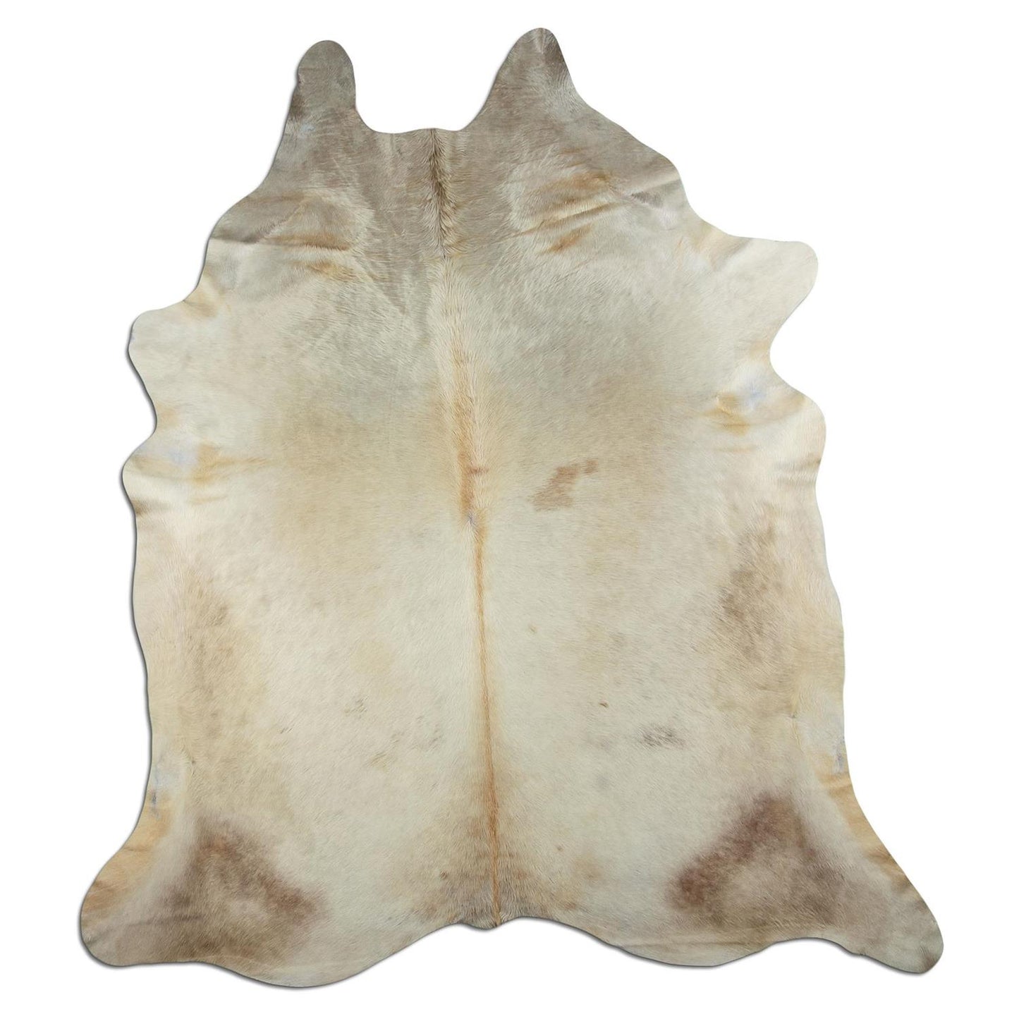 Kuhfell Teppich - L250 x B225 cm - braun weiß