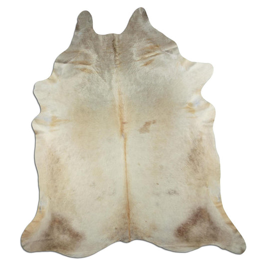 Kuhfell Teppich - L250 x B225 cm - braun weiß
