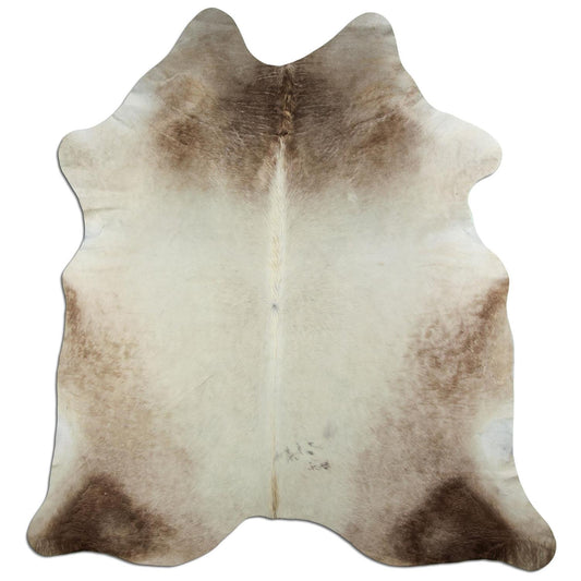 Kuhfell Teppich - L240 x B220 cm - beige braun