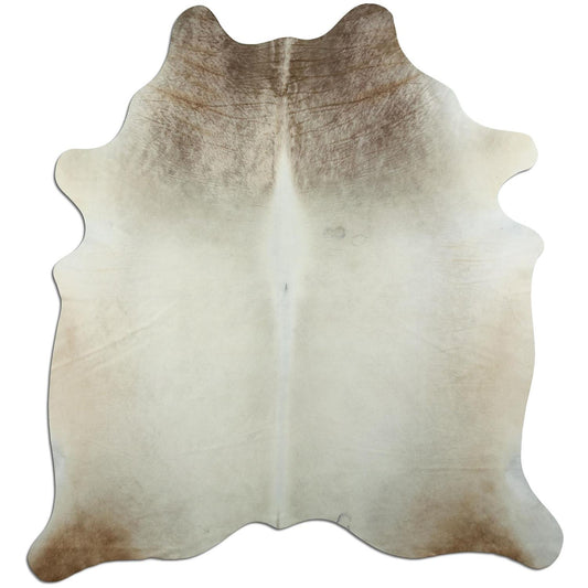 Kuhfell Teppich - L210 x B195 cm - beige braun