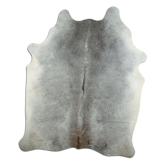 Kuhfell Teppich - L230 x B180 cm - grau