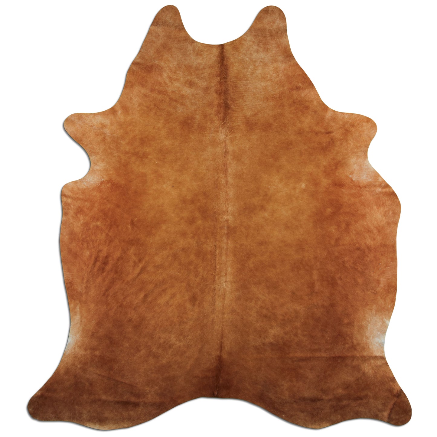 Kuhfell Teppich - L240 x B210 cm - hellbraun