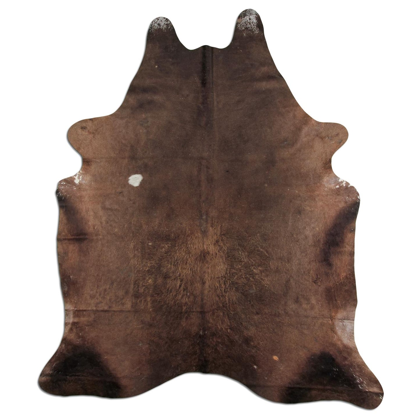 Kuhfell Teppich - L205 x B245 cm - braun