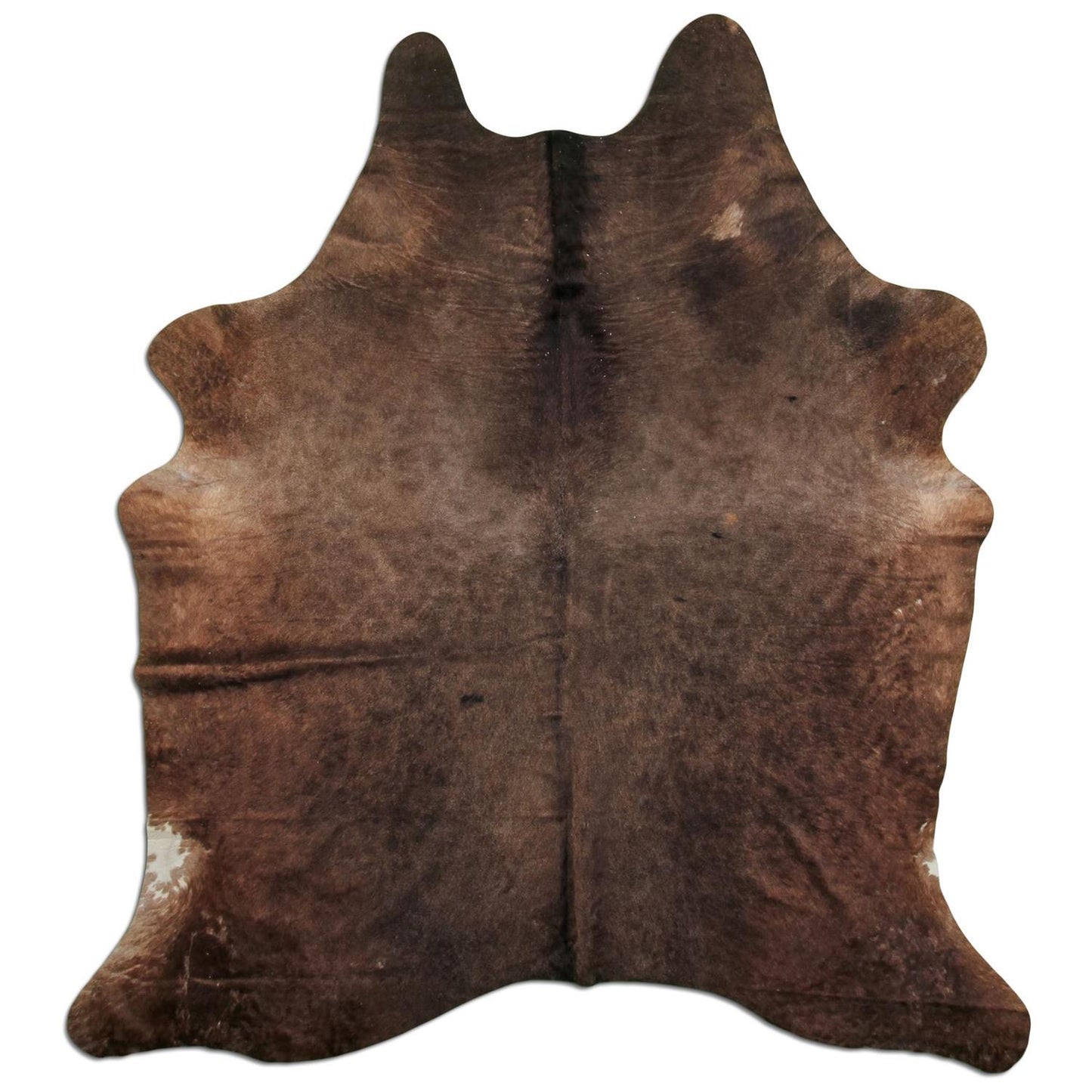 Kuhfell Teppich - L190 x B210 cm - braun