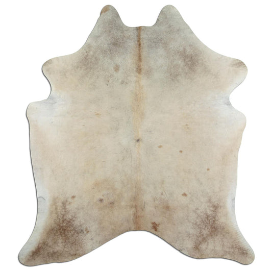 Kuhfell Teppich - L180 x B205 cm - beige braun
