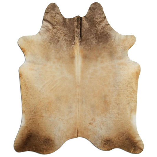 Kuhfell Teppich - L190 x B235 cm - karamell beige