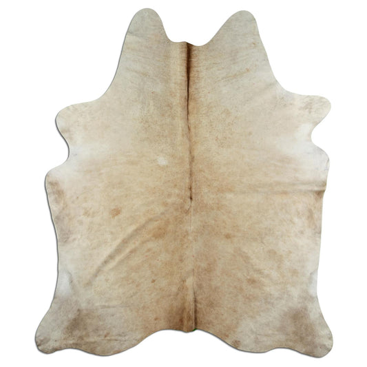 Kuhfell Teppich - L180 x B220 cm - creme beige