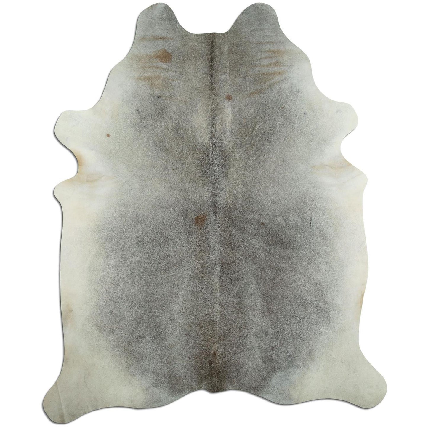 Kuhfell Teppich - L185 x B235 cm - grau