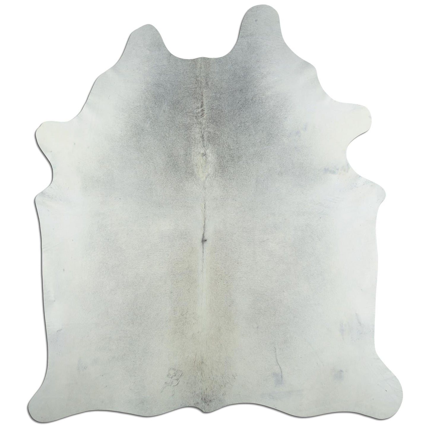 Kuhfell Teppich - L200 x B220 cm - grau