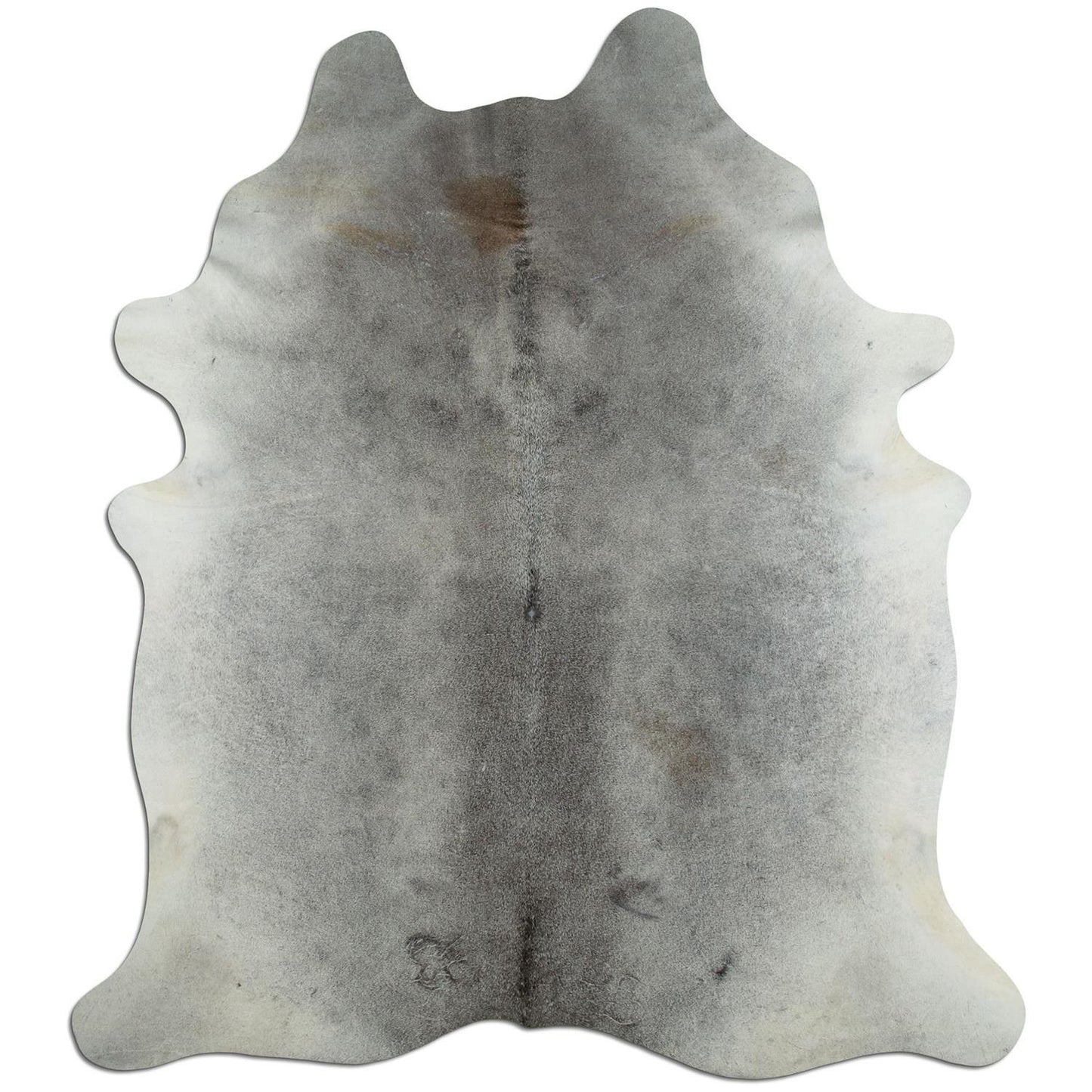 Kuhfell Teppich - L200 x B230 cm - grau