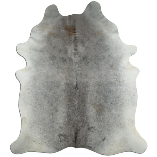 Kuhfell Teppich - L200 x B230 cm - grau