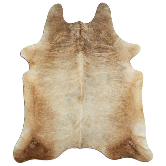 Kuhfell Teppich - L200 x B235 cm - champagner beige