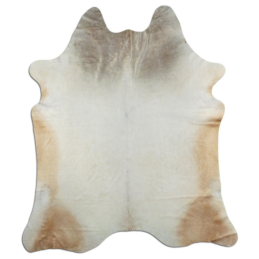 Kuhfell Teppich - L195 x B230 cm - champagner braun