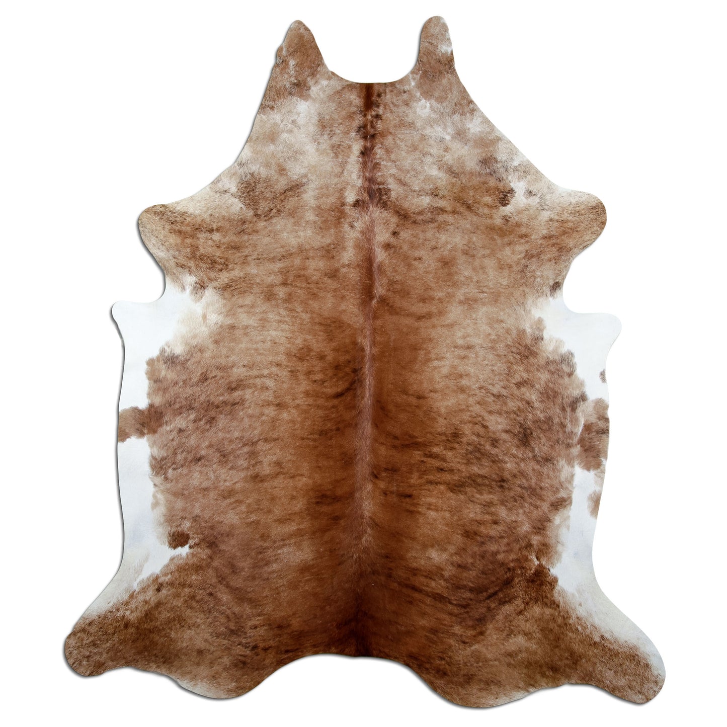 Kuhfell Teppich Exotic White Belly, 210 × 180 cm – Naturprodukt, Einzelstück