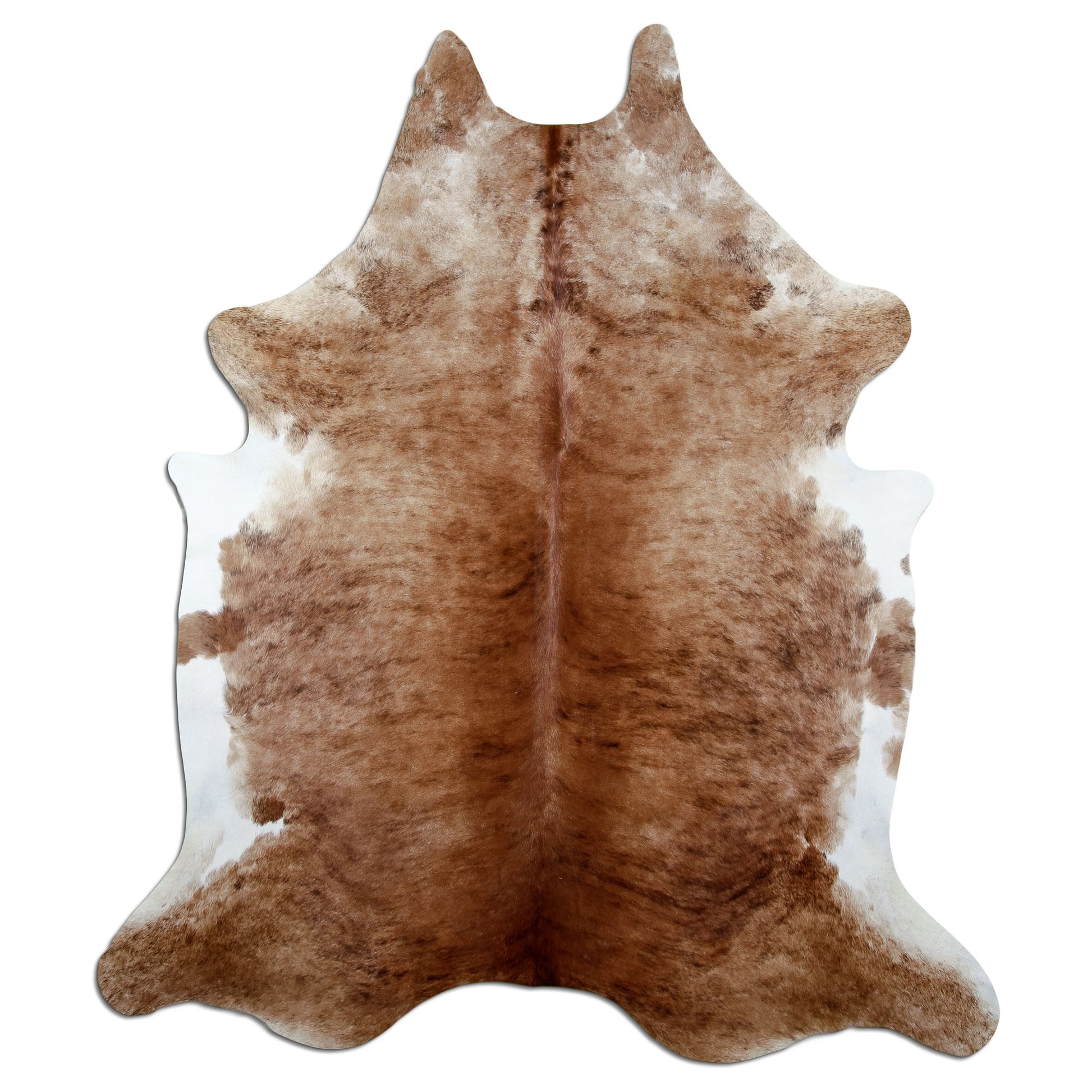 Kuhfell Teppich Exotic White Belly, 210 × 180 cm – Naturprodukt, Einzelstück