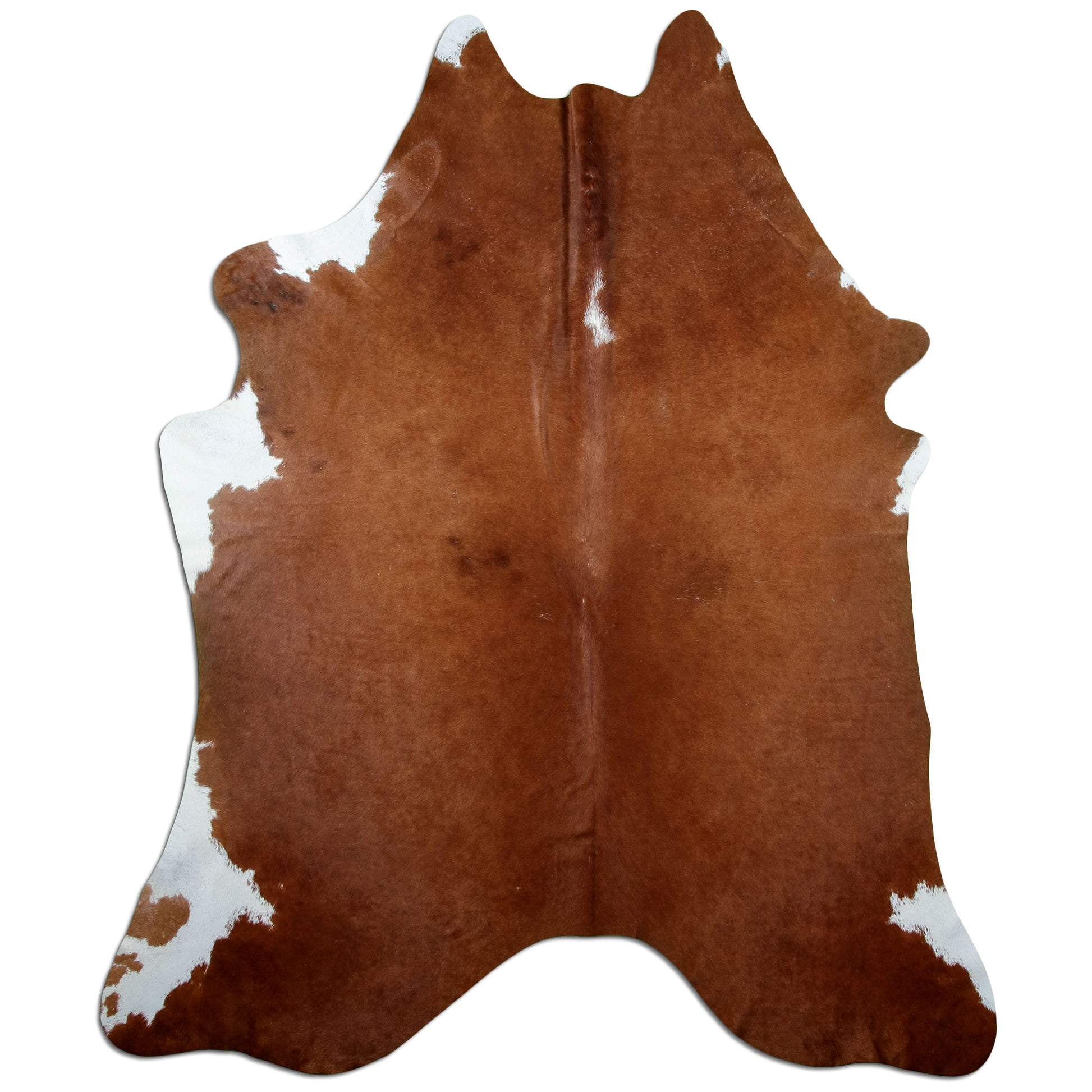 Kuhfell Teppich Hereford, 215 × 185 cm – Naturprodukt, Einzelstück
